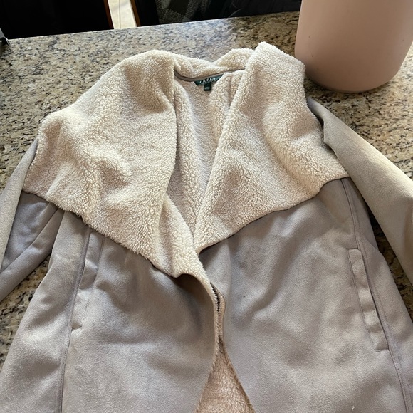 Ralph Lauren Suede and Wool Jacket Size L - Picture 3 of 4